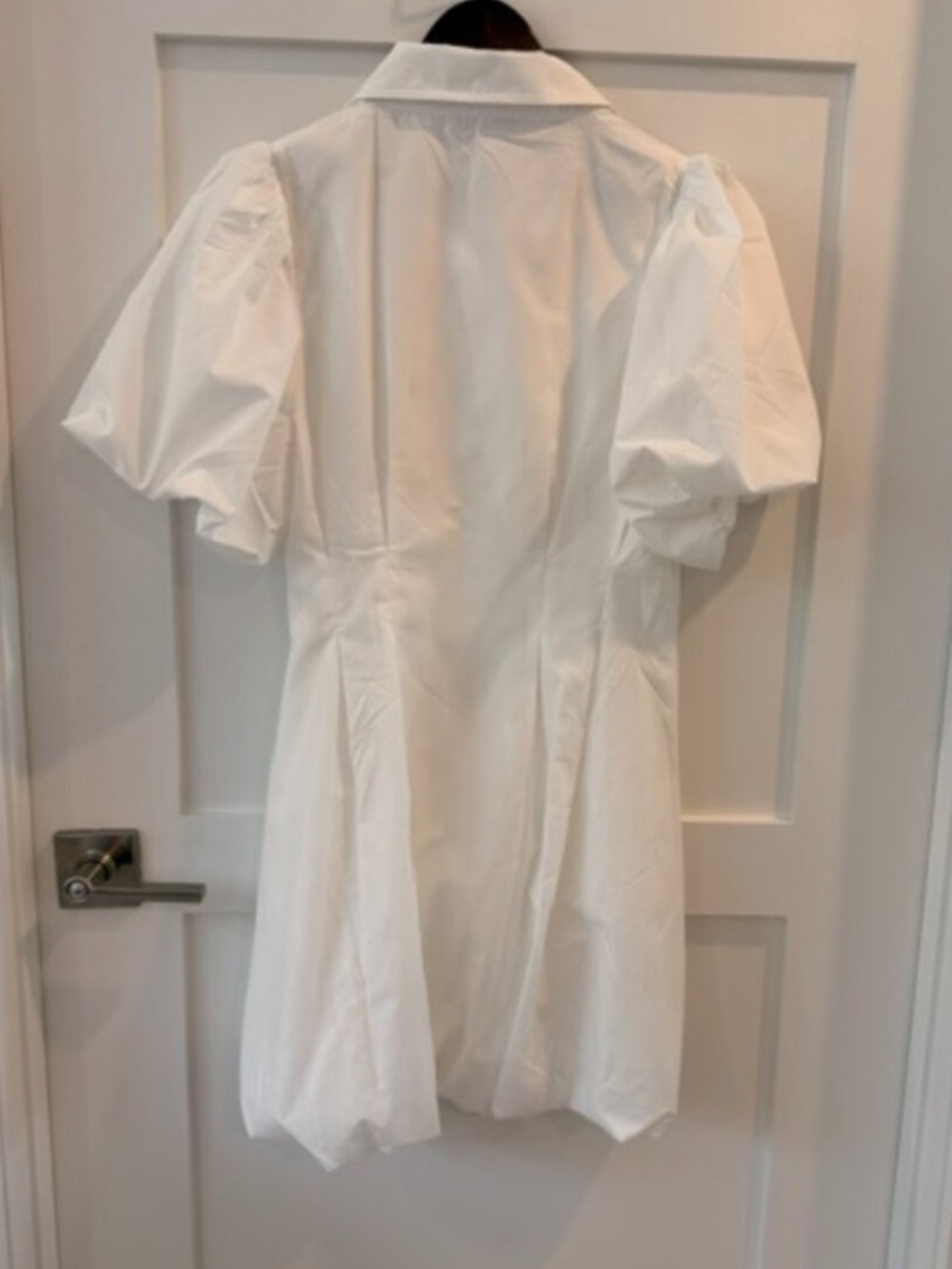 En Saison White Bubble and Puff-Sleeve Dress Size XS - Picture 4 of 5